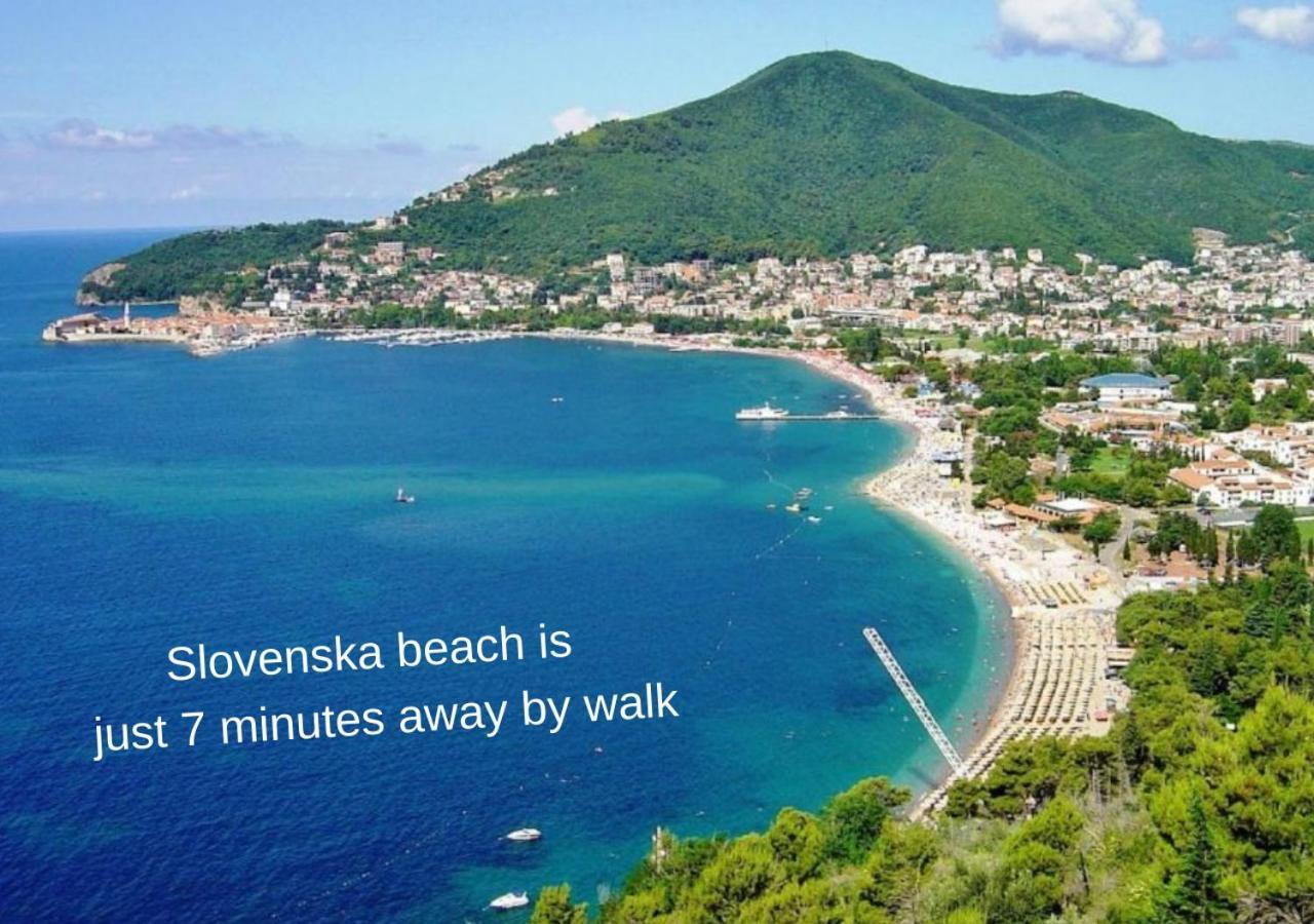Apartment Golub Budva Eksteriør billede